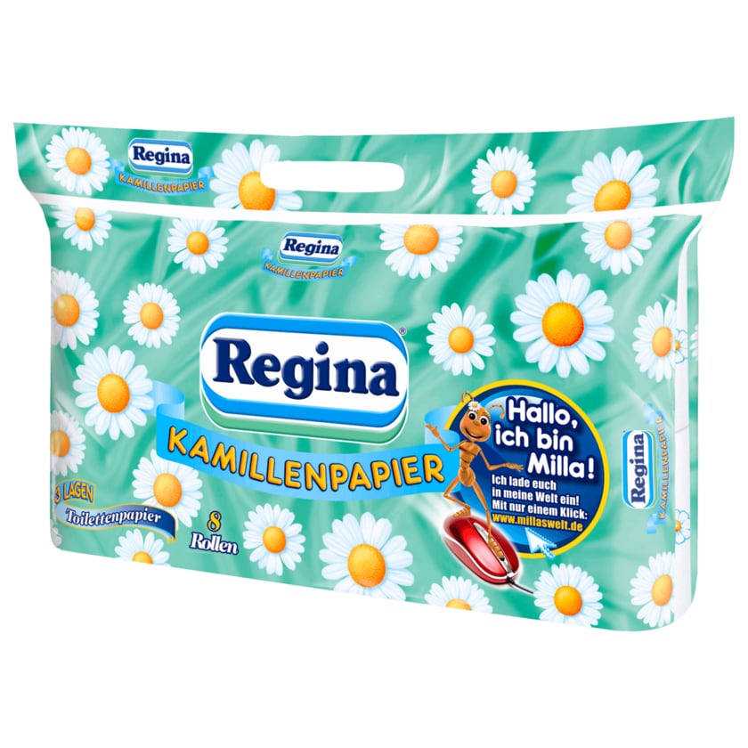 Regina Kamillenpapier 3-lagig 8x150 Blatt
